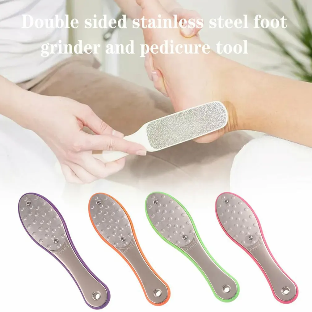 Double-sided Stainless Steel Foot Sharpener Pedicure Tool Foot File Callus Dead Skin Remover Pedicure Tools
Double-sided Stainless Steel Foot Sharpener Pedicure Tool Foot File Callus Dead Skin Remover Pedicure Tools
