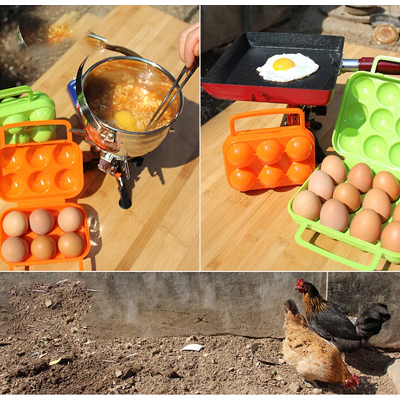 2/4/6/12 Grid Egg Storage Box Container Portable Plastic Egg Holder for Outdoor Camping Picnic Eggs Box Case Kitchen Organizer
2/4/6/12 Grid Egg Storage Box Container Portable Plastic Egg Holder for Outdoor Camping Picnic Eggs Box Case Kitchen Organizer