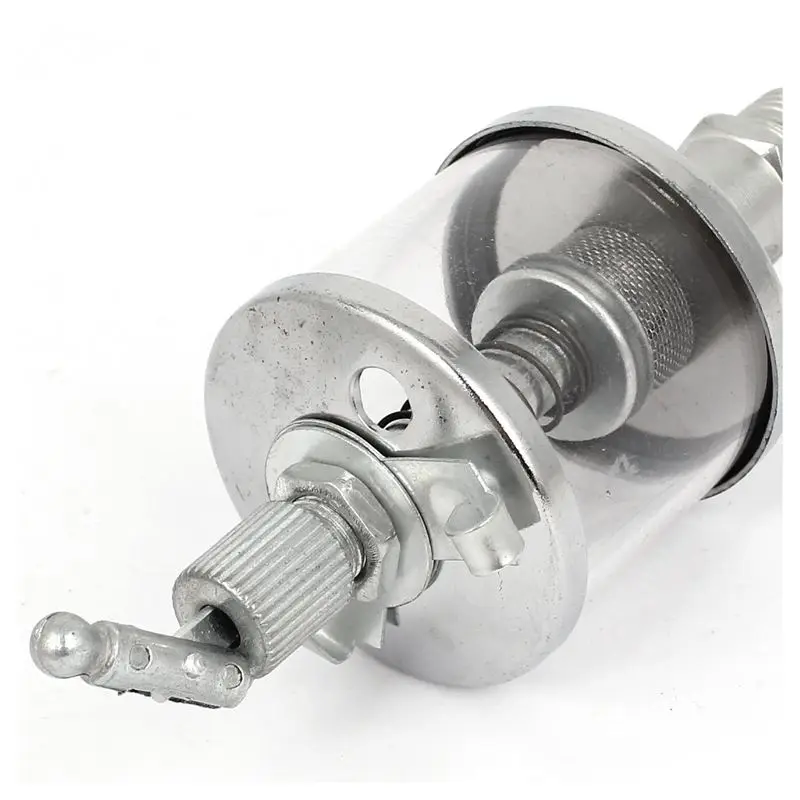 50mL Capacity Drip Feed Oiler for Steam Engine,Silver Tone & Clear
50mL Capacity Drip Feed Oiler for Steam Engine,Silver Tone & Clear