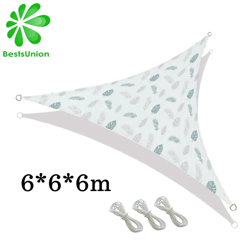 Triangle Sun Shade Sail 6x6x6m Waterproof Awning UV Block Sunscreen Canopy Outdoor Patio Garden Lawn Sun Shelter
Triangle Sun Shade Sail 6x6x6m Waterproof Awning UV Block Sunscreen Canopy Outdoor Patio Garden Lawn Sun Shelter