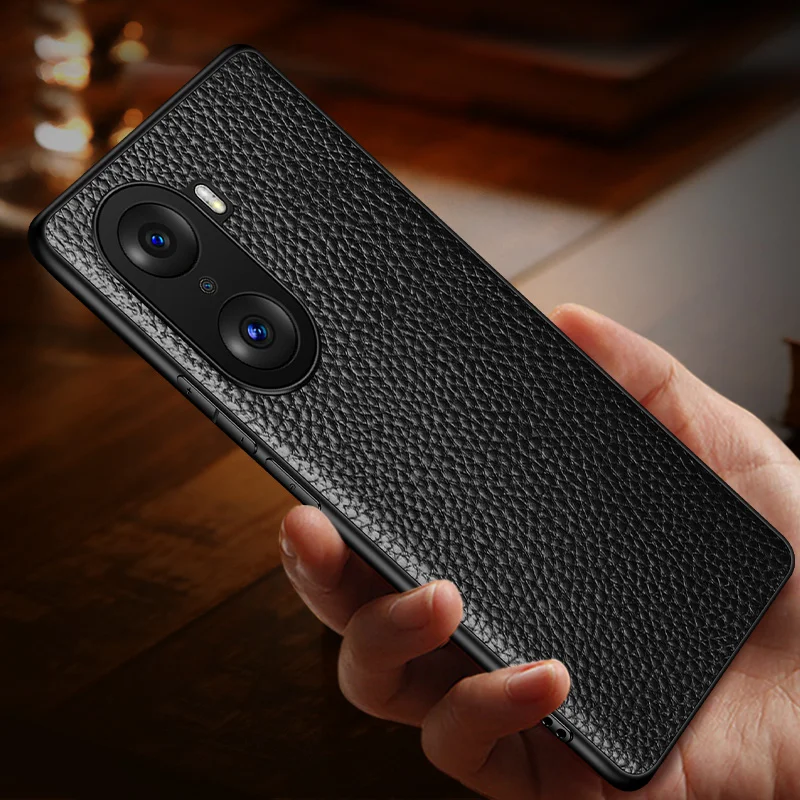 Роскошный чехол из натуральной кожи для Honor 60 Pro, чехол с покрытием для телефона, чехлы с рисунком личи
Роскошный чехол из натуральной кожи для Honor 60 Pro, чехол с покрытием для телефона, чехлы с рисунком личи