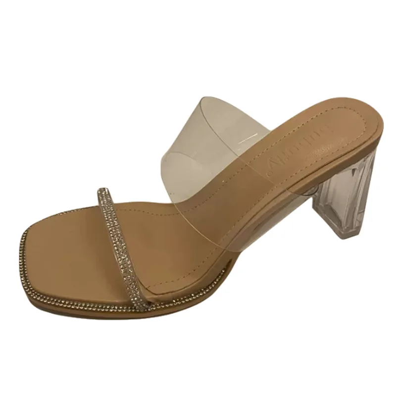 Female Shoes Low Slippers Casual Glitter Slides Women Heels Square Toe 2021 Luxury Jelly High Summer Fabric Scandals Rubber Basi
Female Shoes Low Slippers Casual Glitter Slides Women Heels Square Toe 2021 Luxury Jelly High Summer Fabric Scandals Rubber Basi