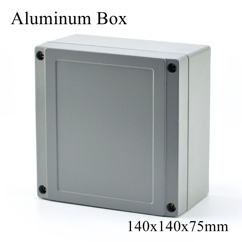 FA44 140x140x75mm IP65 Waterproof Aluminum Junction Box Electronic Terminal Sealed Diecast Metal Enclosure Case Connector
FA44 140x140x75mm IP65 Waterproof Aluminum Junction Box Electronic Terminal Sealed Diecast Metal Enclosure Case Connector