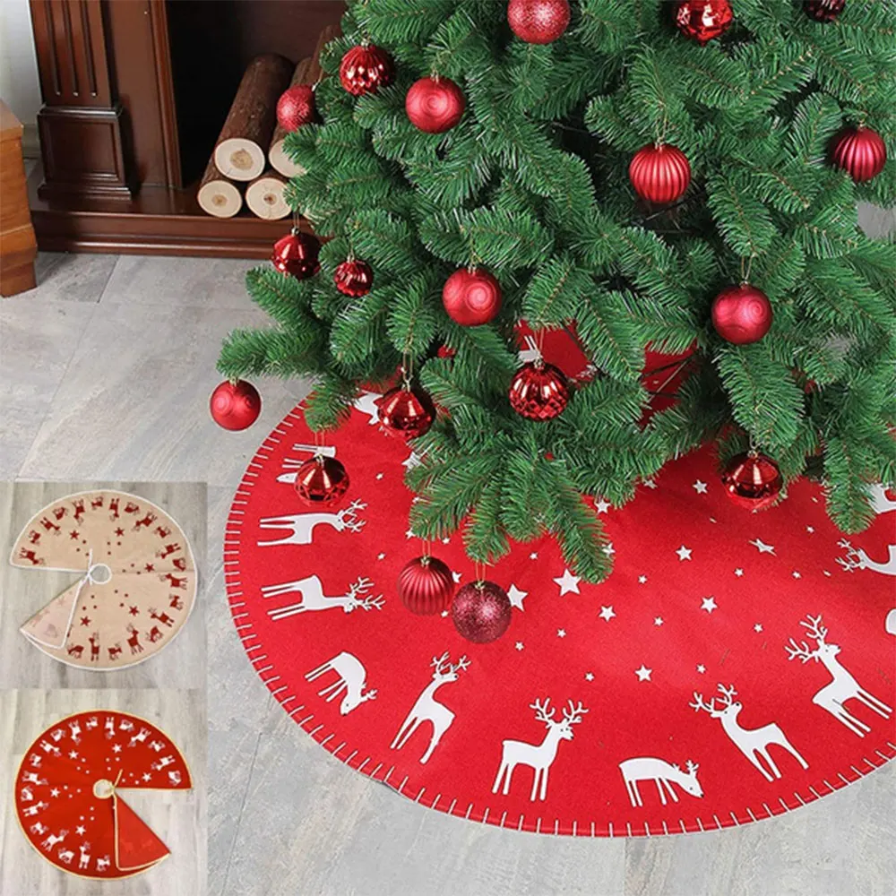 96CM Christmas Tree Skirt New Year Carpet Decorations Merry Christmas Tree Skirt Ornaments Festive Party Supplies
96CM Christmas Tree Skirt New Year Carpet Decorations Merry Christmas Tree Skirt Ornaments Festive Party Supplies