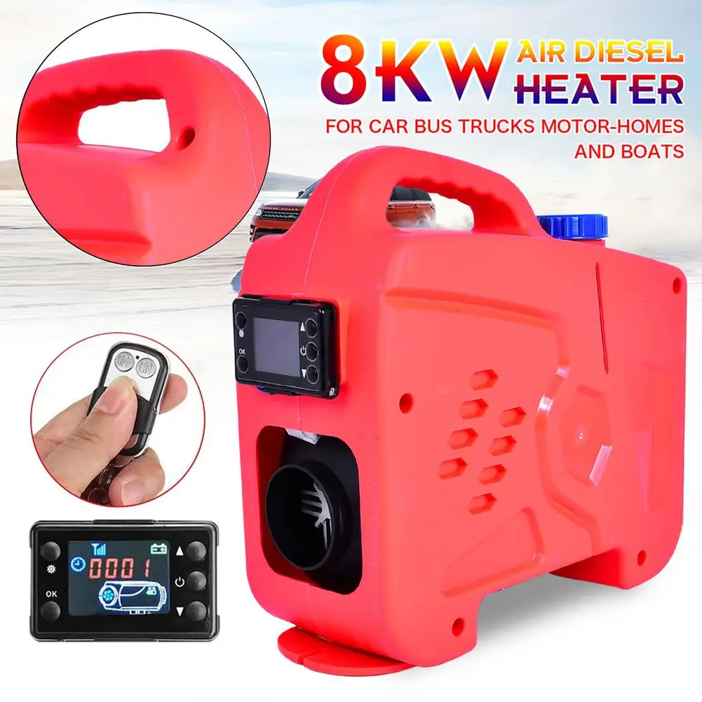 All In One 12V 8KW Car Heater Diesels Air Heater Single Hole Parking Warmer For Trucks Motor-Homes Boats Van Bus+LCD Key Switch
All In One 12V 8KW Car Heater Diesels Air Heater Single Hole Parking Warmer For Trucks Motor-Homes Boats Van Bus+LCD Key Switch