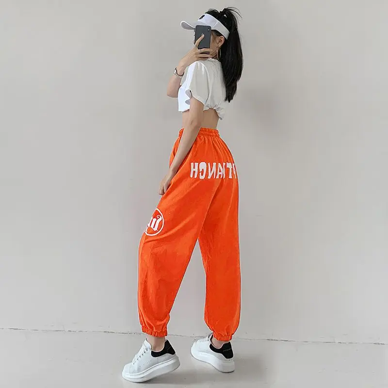 Loose Wide-leg Leggings Pants For Women 2022 Color Thin Section Dancing Jazz Hip-hop Casual Sports Trousers Letter Printing
Loose Wide-leg Leggings Pants For Women 2022 Color Thin Section Dancing Jazz Hip-hop Casual Sports Trousers Letter Printing