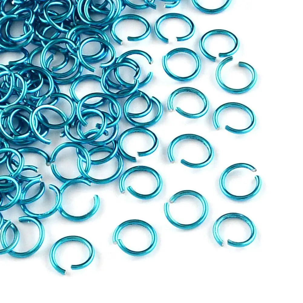 1 Box Aluminum Jump Rings Mix Color Open Single Loops For Jewelry 6mm Making Connectors Nail Split Rings DIY Supplies Art D S6T1 
1 Box Aluminum Jump Rings Mix Color Open Single Loops For Jewelry 6mm Making Connectors Nail Split Rings DIY Supplies Art D S6T1