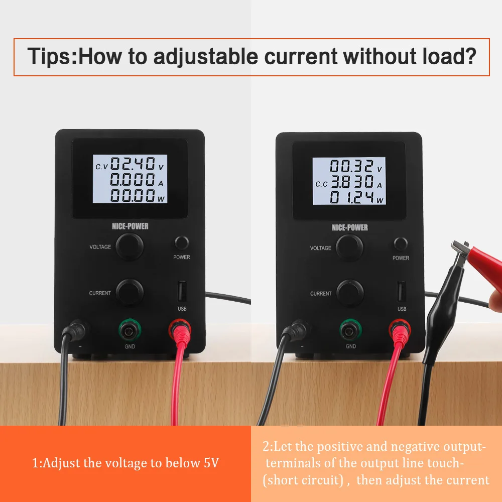 LED Display 30V 10A Laboratory Power Supply And 5V 2A USB Interface 60V 5A Adjustable Regulated Pwer Supply
LED Display 30V 10A Laboratory Power Supply And 5V 2A USB Interface 60V 5A Adjustable Regulated Pwer Supply