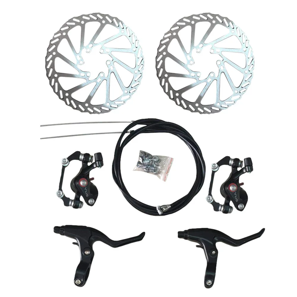 1 Set G3 MTB Bike Disc Left Right Brake Kit Hand Brake Lever Shifter Derailleur Cable Shift Disc Brake Rotor Set (Silver)
1 Set G3 MTB Bike Disc Left Right Brake Kit Hand Brake Lever Shifter Derailleur Cable Shift Disc Brake Rotor Set (Silver)