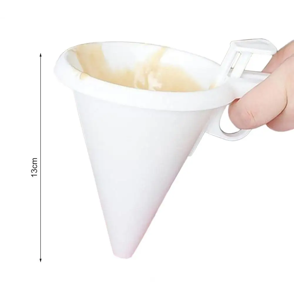 Batter Dispenser Portable Non-stick Plastic Handheld Kitchen Chocolate Baking Separating Funnel Mold Batter for Cupcakes
Batter Dispenser Portable Non-stick Plastic Handheld Kitchen Chocolate Baking Separating Funnel Mold Batter for Cupcakes
