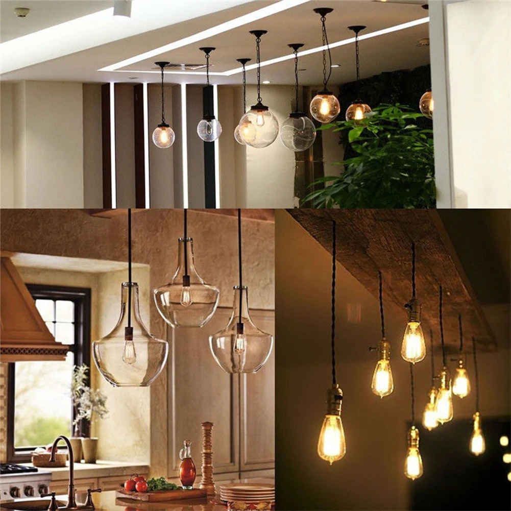 TSLEEN 10Pcs Retro Vintage LED Edison Bulb E27 LED Filament Light 220V 110V Clear Glass Bulb Lamp 4W 8W 12W 16W Energy Saving
TSLEEN 10Pcs Retro Vintage LED Edison Bulb E27 LED Filament Light 220V 110V Clear Glass Bulb Lamp 4W 8W 12W 16W Energy Saving