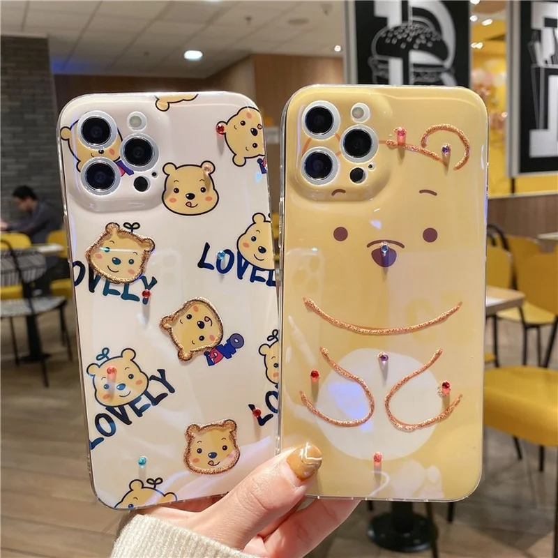 Cute Protective Case for iPhone 11 12 Pro Max X XR XS MAX Kawaii Bear Glinter iPhone Skin Shockproof Dustproof Shell Fundas
Cute Protective Case for iPhone 11 12 Pro Max X XR XS MAX Kawaii Bear Glinter iPhone Skin Shockproof Dustproof Shell Fundas