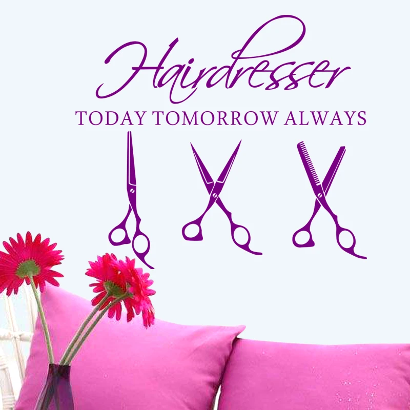 Scissor Hair Salon Wall Decal Beauty Salon Sticker Barbershop Vinyl Window Decals Decor Mural Hairdresser Glass Comb Sticker
Scissor Hair Salon Wall Decal Beauty Salon Sticker Barbershop Vinyl Window Decals Decor Mural Hairdresser Glass Comb Sticker