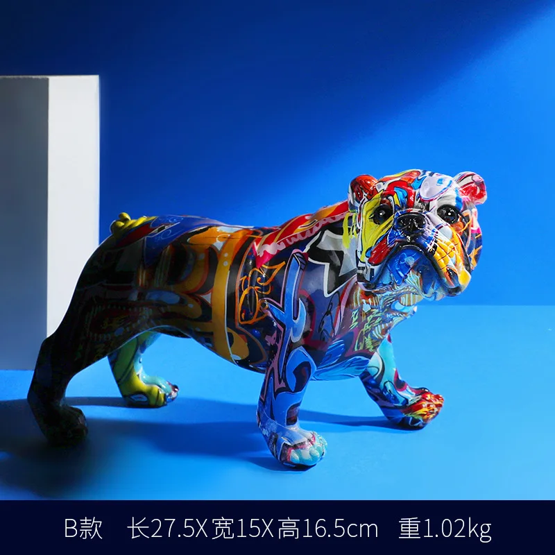 Creative Living Room Color Dog Decorations Home Entrance Wine Cabinet Office Decorations Resin Crafts Decorations Sculpture
Creative Living Room Color Dog Decorations Home Entrance Wine Cabinet Office Decorations Resin Crafts Decorations Sculpture