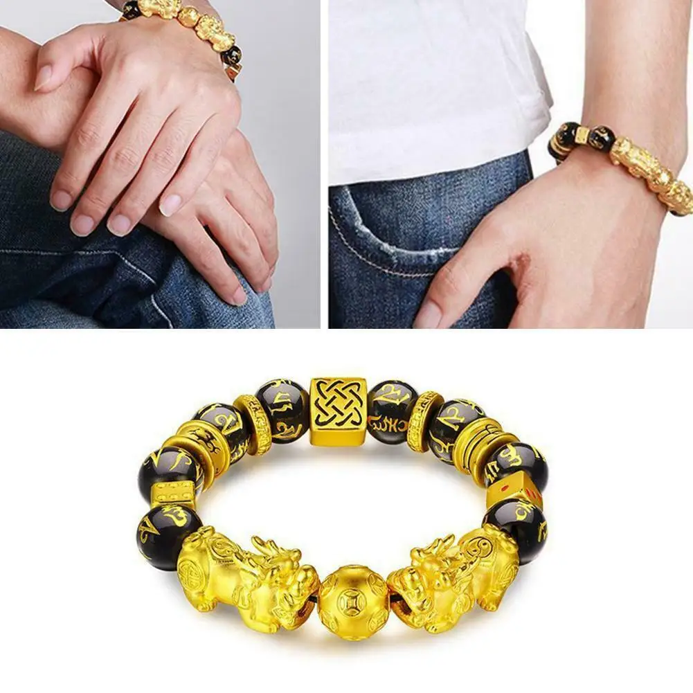 Thermochromic Pixiu Bracelet Mantra Bring Good luck and wealth Buddhism Faith with Pixiu Chinese Ancient animal Beads Bracelets 
Thermochromic Pixiu Bracelet Mantra Bring Good luck and wealth Buddhism Faith with Pixiu Chinese Ancient animal Beads Bracelets