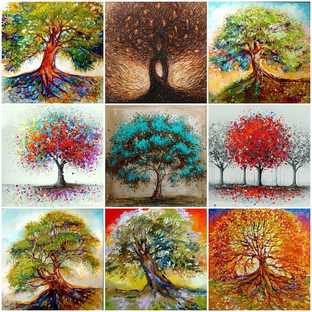 Diamond Embroidery Tree Mosaic 5D Diamond Painting Landscape Full Square Drill DIY Home Decoration Accessories
Diamond Embroidery Tree Mosaic 5D Diamond Painting Landscape Full Square Drill DIY Home Decoration Accessories