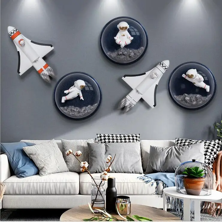 NORDIC ASTRONAUT ROCKET RESIN ORNAMENTS WALL MURALS CHILDREN'S ROOM WALL STICKER CRAFTS HOME LIVINGROOM WALL HANGING DECORATION
NORDIC ASTRONAUT ROCKET RESIN ORNAMENTS WALL MURALS CHILDREN'S ROOM WALL STICKER CRAFTS HOME LIVINGROOM WALL HANGING DECORATION