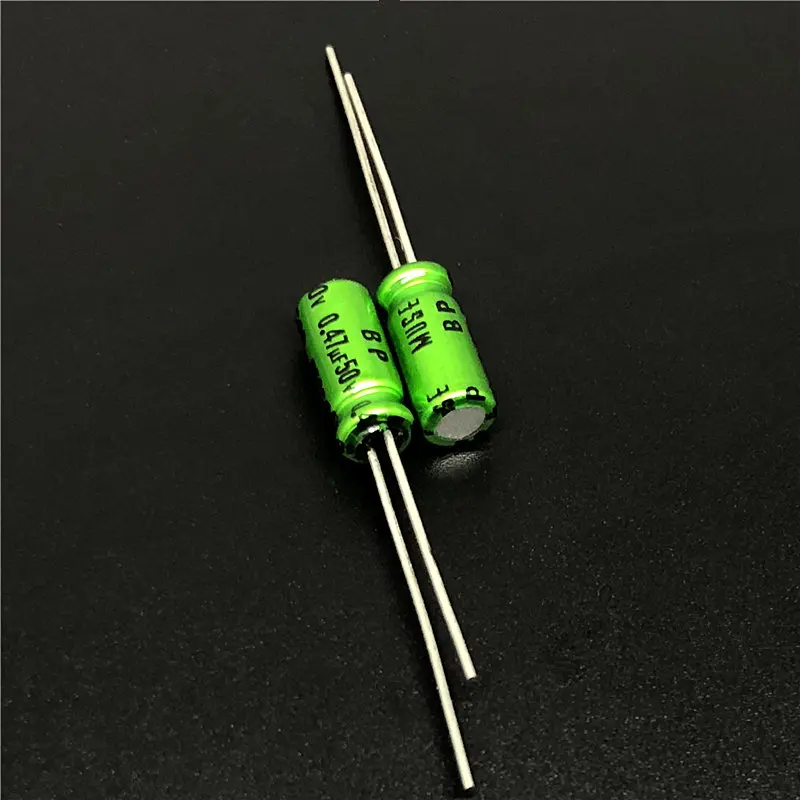 10 шт/50 шт 0 47 мкФ с алюминиевой крышкой 50В NICHICON Muse BP 5x11 мм 50V0.47uF Топ Класс биполярные
