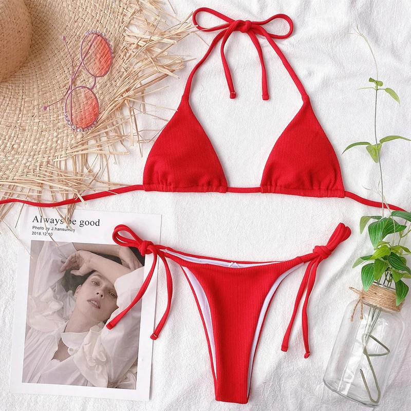 brazilian Thong Bikini woman 2021 Swimming Suit Women Swimwear Female Bikinis Set Separate Swimsuit Women Bathing Suits Biquini
brazilian Thong Bikini woman 2021 Swimming Suit Women Swimwear Female Bikinis Set Separate Swimsuit Women Bathing Suits Biquini