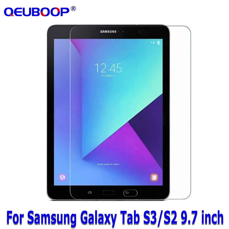 Screen Protective guard glass for Samsung Galaxy Tab S2 S3 9.7 inch SM-T810 T815 T817 T819 T820 SM-T825 T829 Tempered glass film
Screen Protective guard glass for Samsung Galaxy Tab S2 S3 9.7 inch SM-T810 T815 T817 T819 T820 SM-T825 T829 Tempered glass film