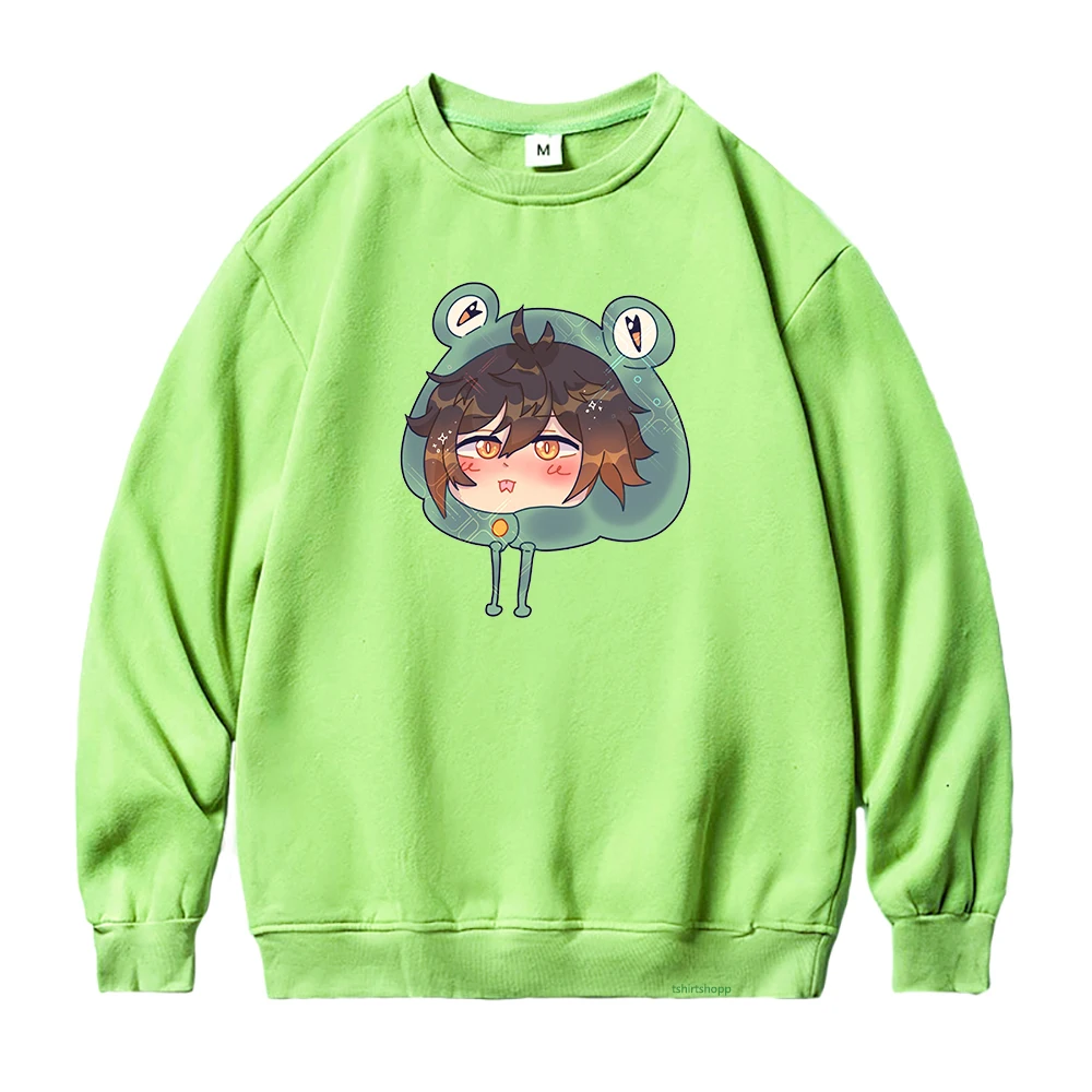 Zhongli Fleece Crew Neck Pullover Sweatshirts Sudadera Genshin Impact Hoodie Men Daily Harajuku Kawaii Hoody Genshin Hoodies
Zhongli Fleece Crew Neck Pullover Sweatshirts Sudadera Genshin Impact Hoodie Men Daily Harajuku Kawaii Hoody Genshin Hoodies