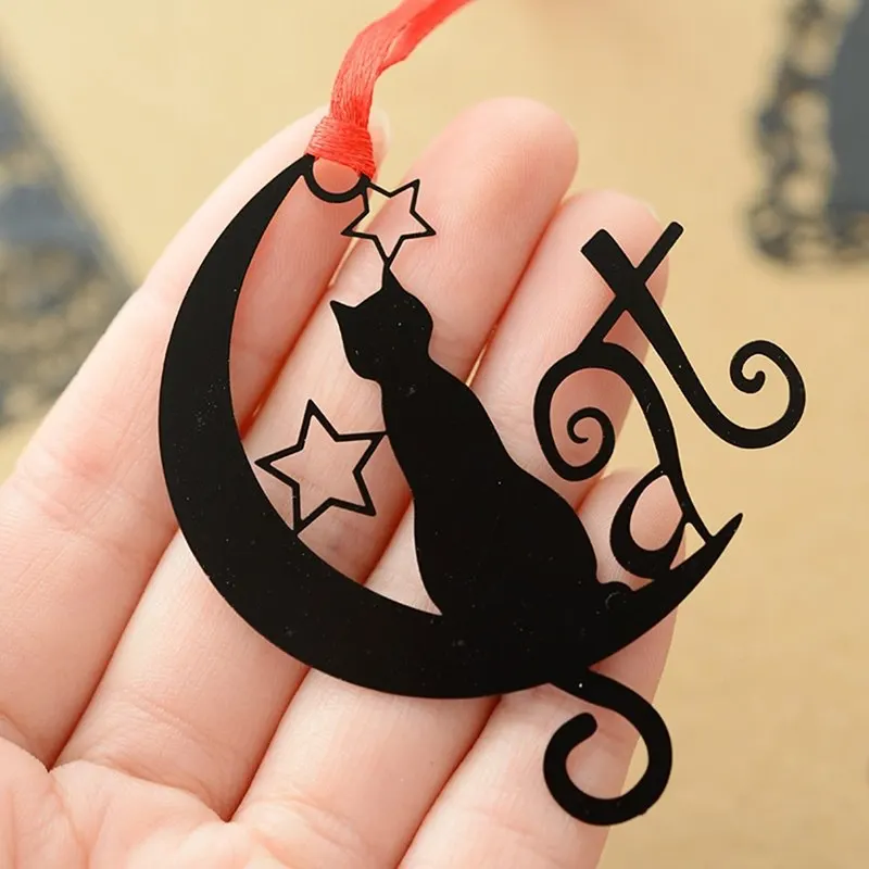 2Pcs DIY Cute Kawaii Black Cat Metal Bookmark For Book Paper Creative Items Lovely Korean Stationery Gift Package Student
2Pcs DIY Cute Kawaii Black Cat Metal Bookmark For Book Paper Creative Items Lovely Korean Stationery Gift Package Student