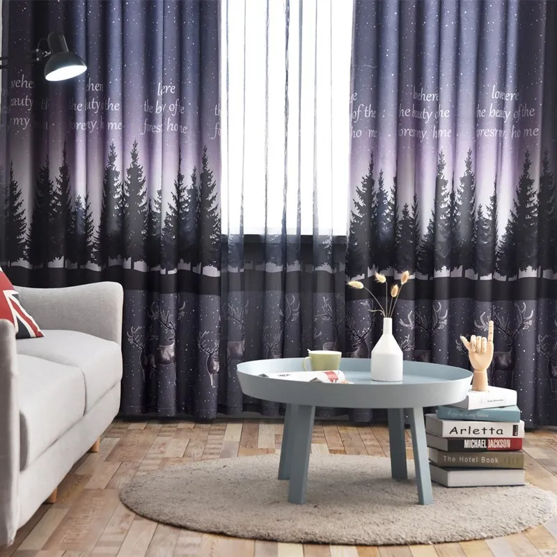 European Style Curtains Finished Night Sky Bay Window Curtains for Bedroom Blackout Living Room
European Style Curtains Finished Night Sky Bay Window Curtains for Bedroom Blackout Living Room