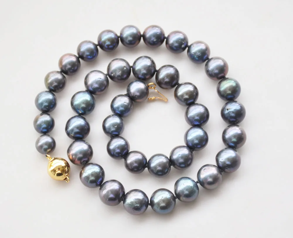 p7721 Lustre 17" 12mm Brown-Black Round KESHI Edison Pearl Necklace
p7721 Lustre 17" 12mm Brown-Black Round KESHI Edison Pearl Necklace