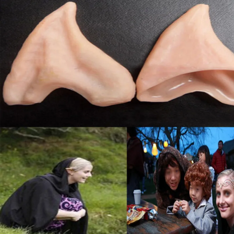 1 Pair Halloween Party Elven Elf Ears Pointed Anime Fairy Cosplay Costumes Vampire Soft Christmas Party Mask Accessories
1 Pair Halloween Party Elven Elf Ears Pointed Anime Fairy Cosplay Costumes Vampire Soft Christmas Party Mask Accessories