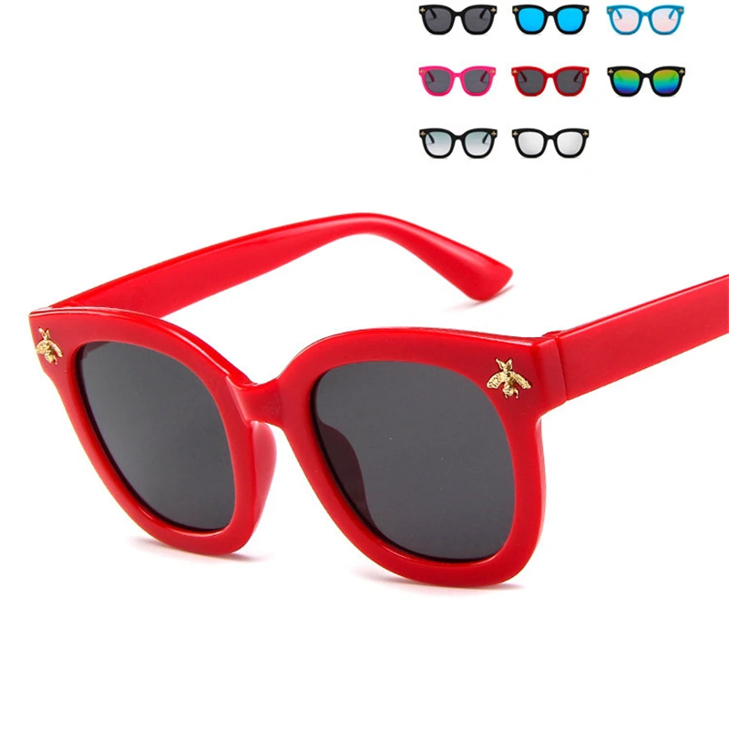 2020 New Fashion Boys Girls Colorful Tint Lens Oversized Bees Decoration Square Sunglasses Kids Cool Eyewear Glasses Uv400
2020 New Fashion Boys Girls Colorful Tint Lens Oversized Bees Decoration Square Sunglasses Kids Cool Eyewear Glasses Uv400
