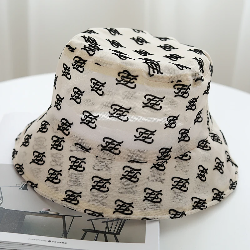 2021 fashion letter basin hat tide spring and summer panama mesh translucent thin sunshade Bucket hat sun hats Hood Cap female
2021 fashion letter basin hat tide spring and summer panama mesh translucent thin sunshade Bucket hat sun hats Hood Cap female