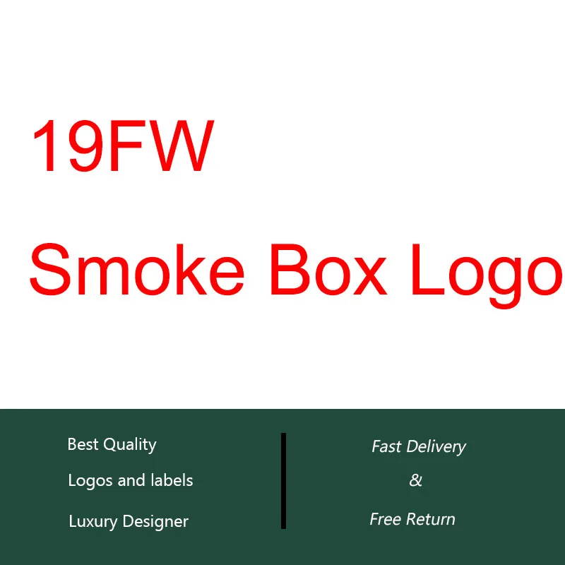 19FW Smoke Box Logo T Shirt Men Women Couples HipHop Streetwear Tees Men Bogo Cotton Basic T-Shirt
19FW Smoke Box Logo T Shirt Men Women Couples HipHop Streetwear Tees Men Bogo Cotton Basic T-Shirt