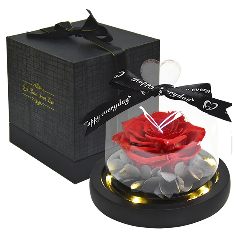 Beauty And the Beast Preserved Roses in Glass Forever Eternal Rose with LED Gifts for Valentine Wedding Christmas Gift
Beauty And the Beast Preserved Roses in Glass Forever Eternal Rose with LED Gifts for Valentine Wedding Christmas Gift