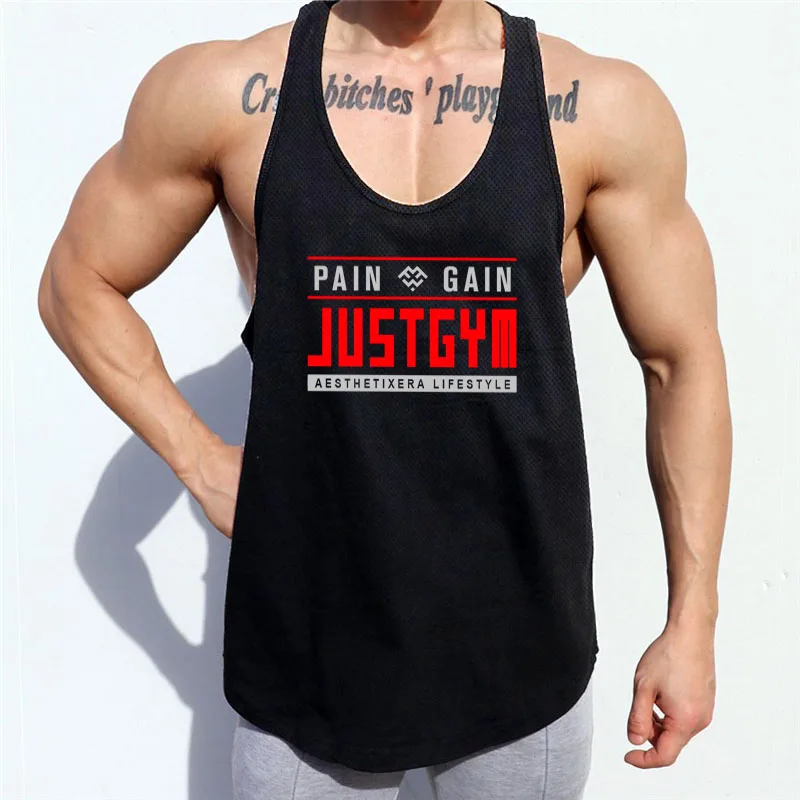 Running Vest Summer Mesh Quick Dry Bodybuilding Stringer Tank Top Mens Fitness Sleeveless Shirts Gym Clothing Undershirt
Running Vest Summer Mesh Quick Dry Bodybuilding Stringer Tank Top Mens Fitness Sleeveless Shirts Gym Clothing Undershirt