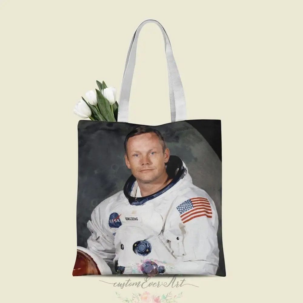 Neil Armstrong tote bag custom canvas tote bags for women for teacher Birthday Bags Gift Bag personalized gifts
Neil Armstrong tote bag custom canvas tote bags for women for teacher Birthday Bags Gift Bag personalized gifts