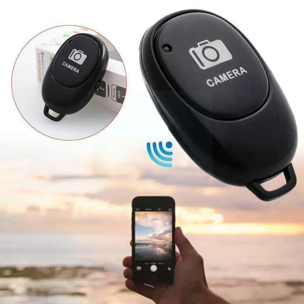 Wireless Bluetooth Self-timer Button For iOS Android Camera Artifact Phone Remote Self-timer Mobile Shutter Control K7S7
Wireless Bluetooth Self-timer Button For iOS Android Camera Artifact Phone Remote Self-timer Mobile Shutter Control K7S7