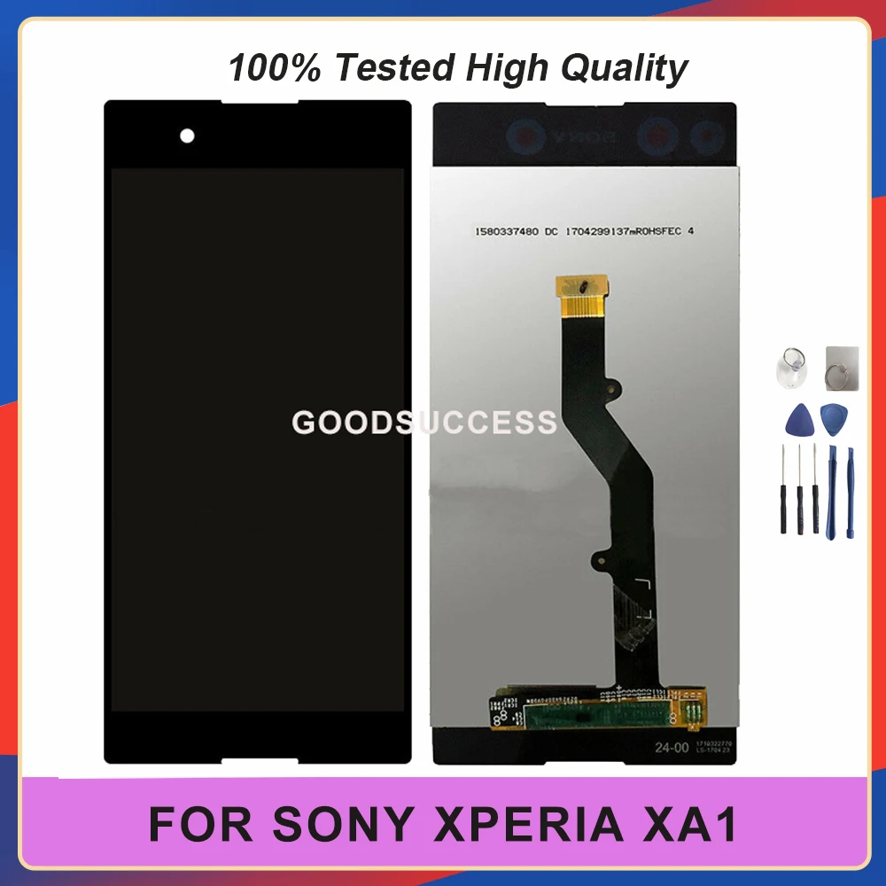 5.0'' For Sony Xperia XA1 LCD G3121 G3123 G3116 G3112 Display Touch Screen Glass Panel Digitizer Assembly Free Tools
5.0'' For Sony Xperia XA1 LCD G3121 G3123 G3116 G3112 Display Touch Screen Glass Panel Digitizer Assembly Free Tools