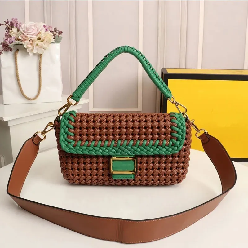 Contrasting color retro niche design luxury leather hand-woven messenger bag ladies fashion shoulder bag versatile handbag
Contrasting color retro niche design luxury leather hand-woven messenger bag ladies fashion shoulder bag versatile handbag
