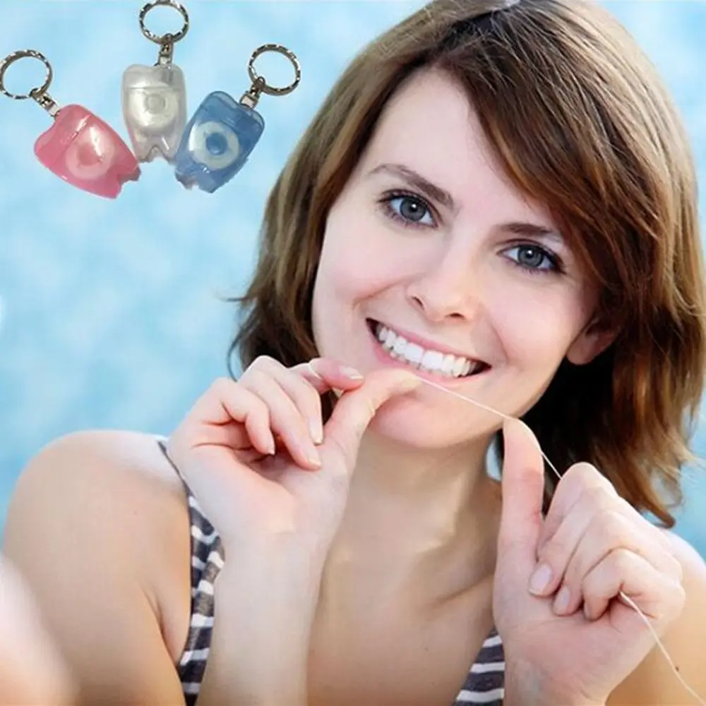 15m Dental Floss Oral Hygiene Kit Teeth Care Oral Care Tooth Clean Fio Dental Dentes Oral Dental Floss Teeth Keychain
15m Dental Floss Oral Hygiene Kit Teeth Care Oral Care Tooth Clean Fio Dental Dentes Oral Dental Floss Teeth Keychain