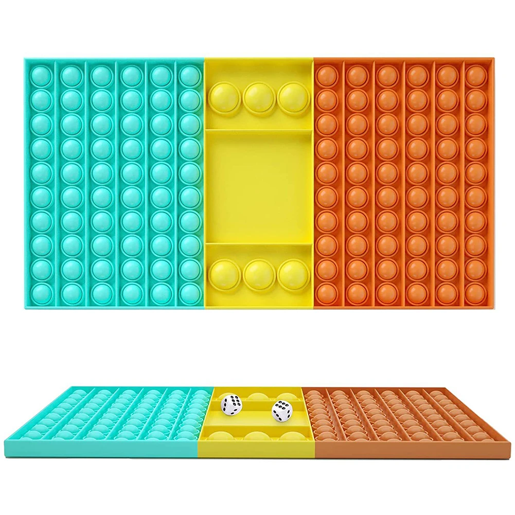2pcs Pop Fidget Toys Simple Dimple Push Rainbow Chess Board Push Bubble Toy Adult Stress Relief Toy Family Table Board Games
2pcs Pop Fidget Toys Simple Dimple Push Rainbow Chess Board Push Bubble Toy Adult Stress Relief Toy Family Table Board Games
