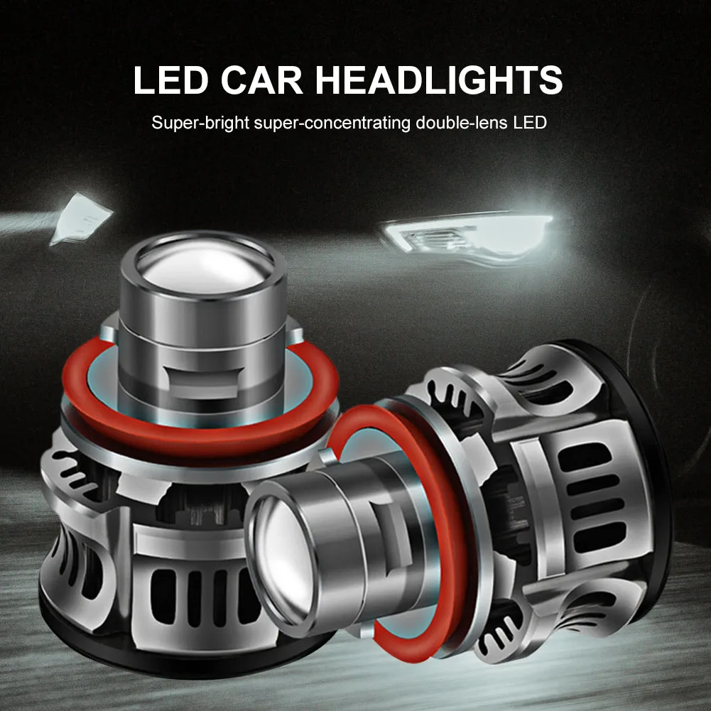 H11 Car LED Headlight 9006 HB4 9005 HB3 LED Bulb 12V Projector Lens 15000LM 6000K White Devil Angel Eyes Fog Light Car Lamp
H11 Car LED Headlight 9006 HB4 9005 HB3 LED Bulb 12V Projector Lens 15000LM 6000K White Devil Angel Eyes Fog Light Car Lamp