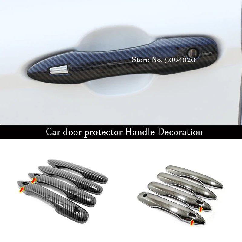 For Toyota Auris Hybrid 2018 2019 Accessories ABS Chrome/Carbon Fiber Car door protector Handle Decoration Cover Trim Styling 
For Toyota Auris Hybrid 2018 2019 Accessories ABS Chrome/Carbon Fiber Car door protector Handle Decoration Cover Trim Styling
