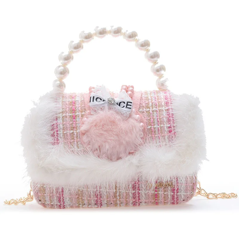 Korean Style Purses and Handbags for Kids Small Coin Pouch Girls Princess Pearl Mini Crossbody Bag Baby Wallet Gift
Korean Style Purses and Handbags for Kids Small Coin Pouch Girls Princess Pearl Mini Crossbody Bag Baby Wallet Gift