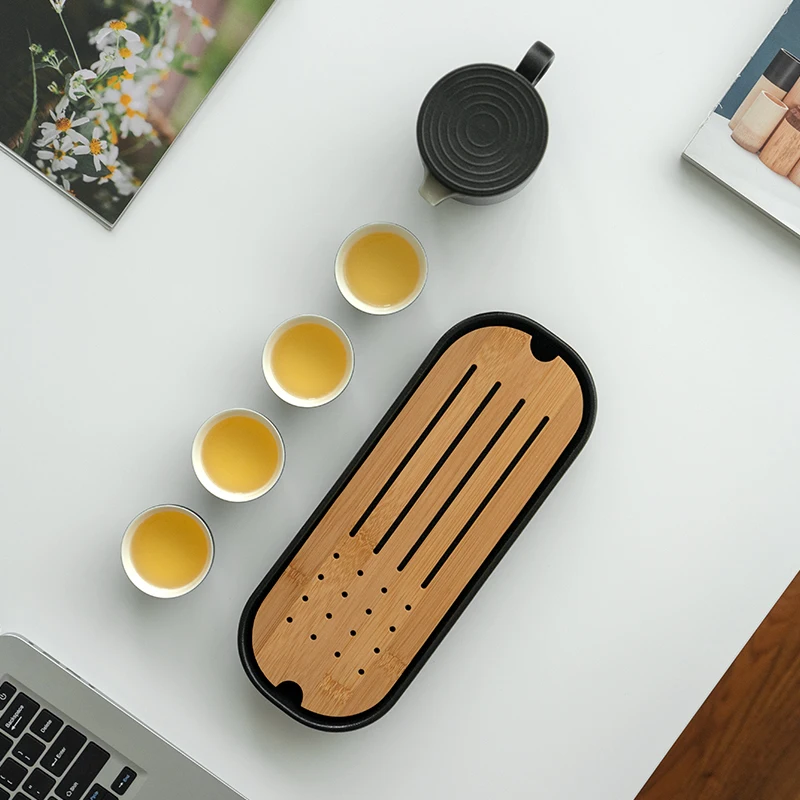 Portable Tea Set Small Travel Tea Set One Pot Four Cups Ceramic Quick Cup Office Chinese Tea Pot Set Kung Fu Tea Set
Portable Tea Set Small Travel Tea Set One Pot Four Cups Ceramic Quick Cup Office Chinese Tea Pot Set Kung Fu Tea Set