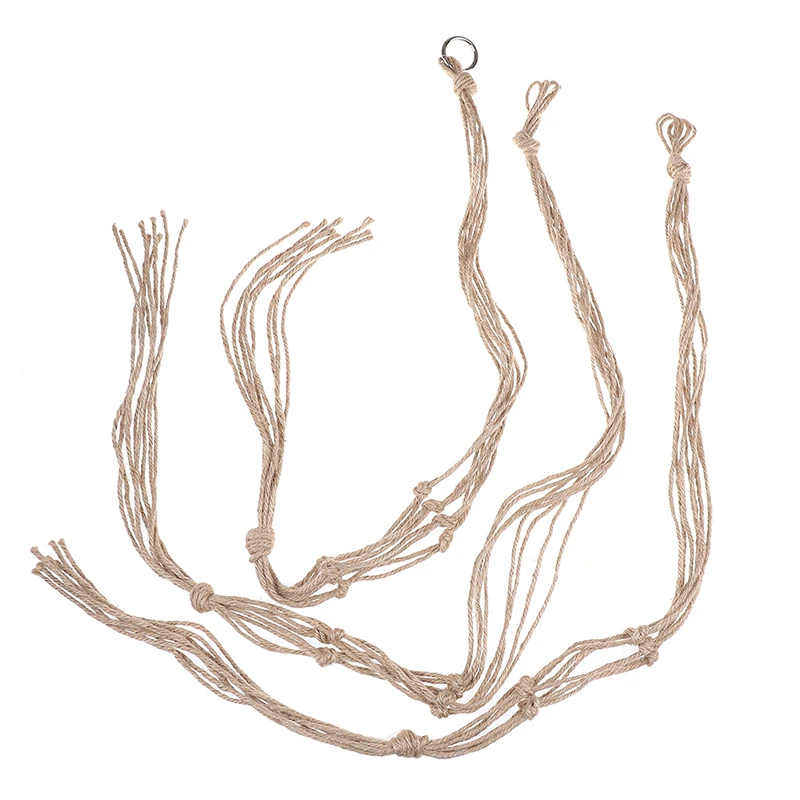 3Sizes Hanging Rope Vintage Macrame Plants Hanger Hook Flower Pot Holder Legs String Hanging Rope Home Garden Balcony Decoration
3Sizes Hanging Rope Vintage Macrame Plants Hanger Hook Flower Pot Holder Legs String Hanging Rope Home Garden Balcony Decoration