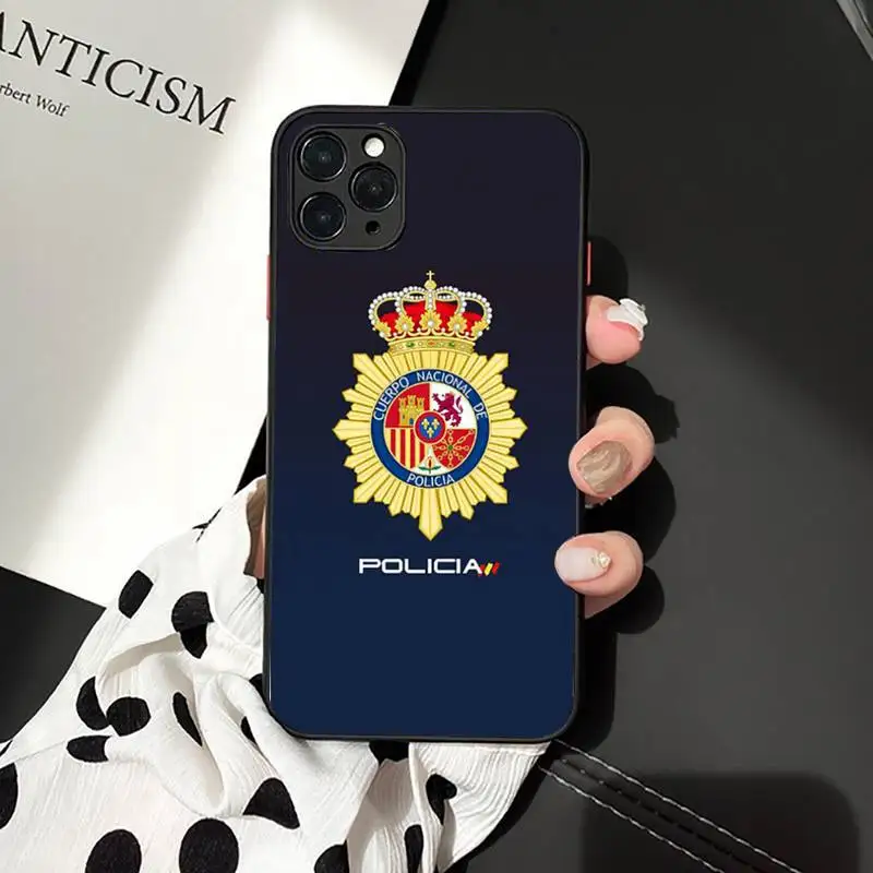 Spain National Police logo Phone Case For iPhone 8 7 6 6S Plus 5 5S SE 2020 12pro max XR X XS MAX 11 Fundas Capa
Spain National Police logo Phone Case For iPhone 8 7 6 6S Plus 5 5S SE 2020 12pro max XR X XS MAX 11 Fundas Capa