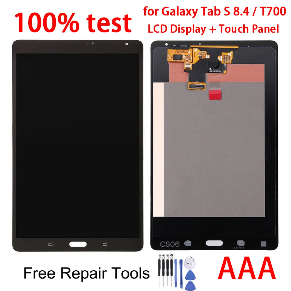 ЖК дисплей + сенсорная панель для Samsung Galaxy Tab S 8 4/T700 сменный дигитайзер в сборе