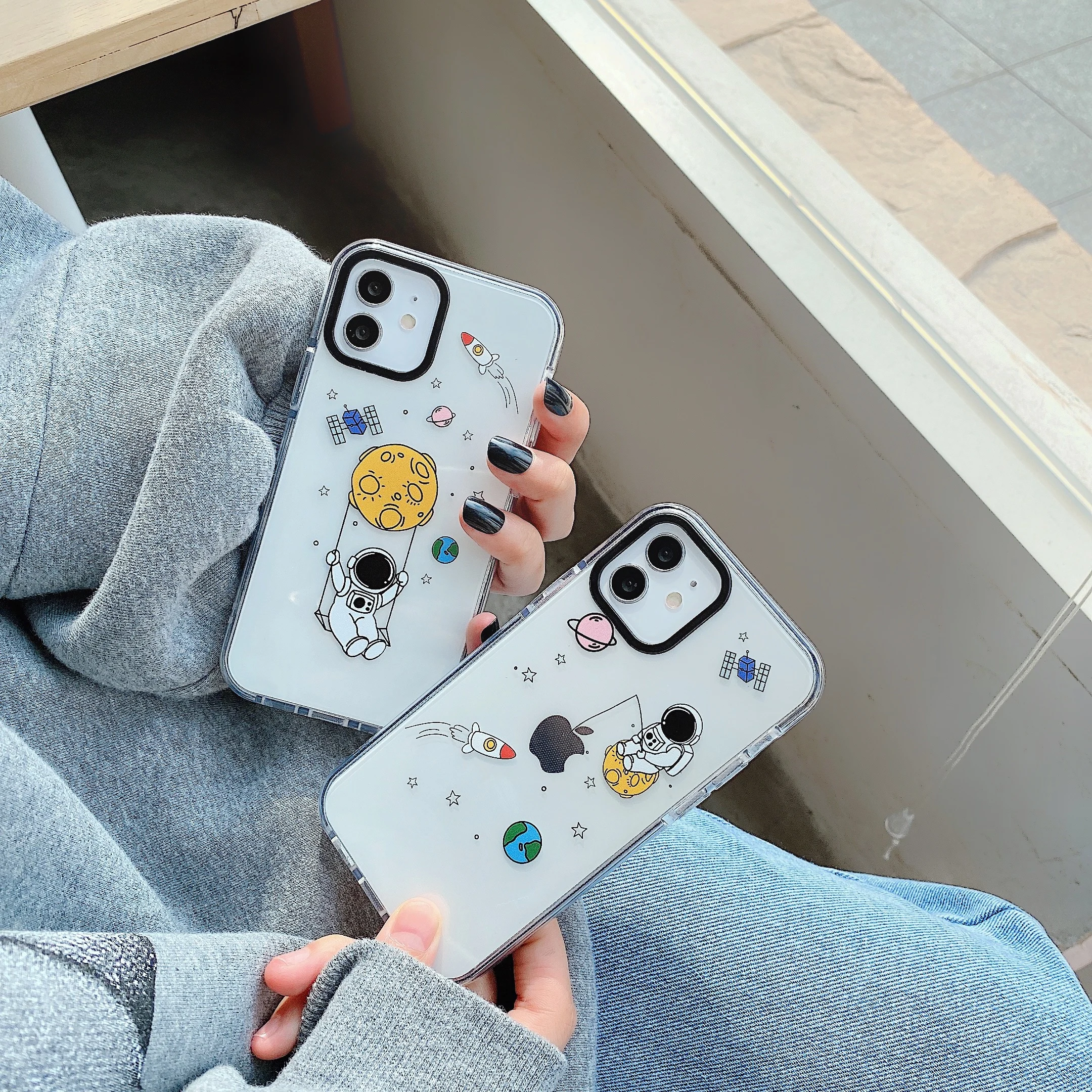 For 12 Pro Max Funny Travel Outer Space Case For 7 8 Plus X Xr Xs Clear Soft Silicone Cute Astronaut Cover For 11 Pro Se 2020
For 12 Pro Max Funny Travel Outer Space Case For 7 8 Plus X Xr Xs Clear Soft Silicone Cute Astronaut Cover For 11 Pro Se 2020