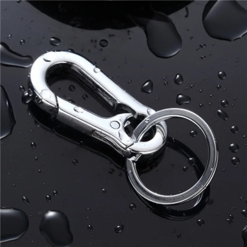 Men's and Women's Simple Waist Key Ring Car Key Ring Couple Lost Key Ring Travel Mountaineering Sports Backpack Accessories 
Men's and Women's Simple Waist Key Ring Car Key Ring Couple Lost Key Ring Travel Mountaineering Sports Backpack Accessories