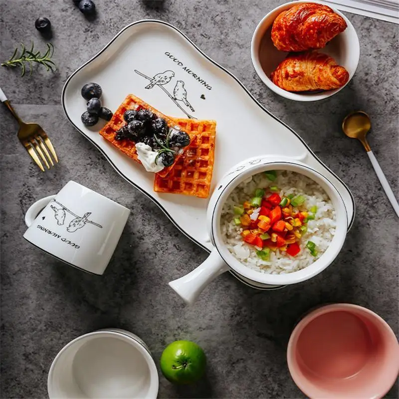 Set Dishes Porcelain Sauce Saladier Miska Soup Food Container Plate Fruteira Kitchen Dining Bar Dinnerware Ceramica Ceramic Bowl
Set Dishes Porcelain Sauce Saladier Miska Soup Food Container Plate Fruteira Kitchen Dining Bar Dinnerware Ceramica Ceramic Bowl